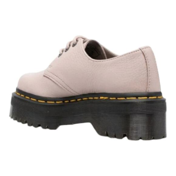 Dr. Martens 1461‎ Quad leather derby Platform Oxfords Beige Men\'s Shoes Size 10 main image 10
